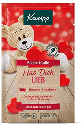Kneipp Hab dich lieb Cristaux de bain framboise et canneberge 60 g