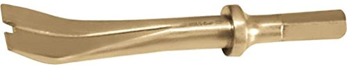 CINCEL NEUMATICO PLANO 10 X 125 MM (RANURA CENTRAL) ANTICHISPA AL.BRON.
