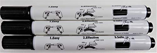Print Head Cleaning Pen for Datacard, Evolis, Magicard, IPD, Fargo Card Printers x 3 Pack