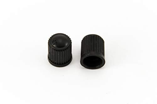 Fahrrad Ventil Kappen Auto Schrader Ventile AV PKW Auto Bike Roller schwarz