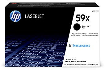 HP 59X CF259X, Cartuccia Toner Originale da 10000 Pagine, Compatibile con le Stampanti LaserJet M304, M404, M406, MFP M428, MFP M430, Nero