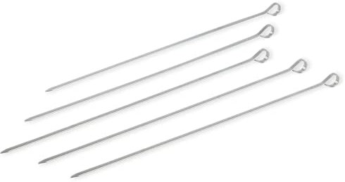 MOESTA-BBQ 19246 - Spiedini per shish kebab, set da 5 pezzi, estensione Turnado per barbecue automatico a sfera