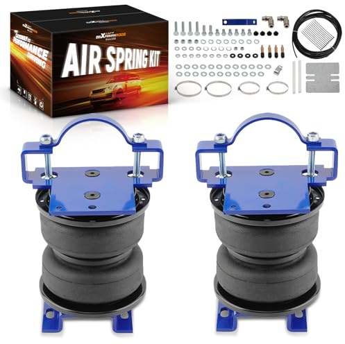 maXpeedingrods Rear Air Suspension Bag Kit 5000lbs for Chevrolet Silverado GMC Sierra 2500 HD 3500 2001-2010 Air Spring Bag Kit