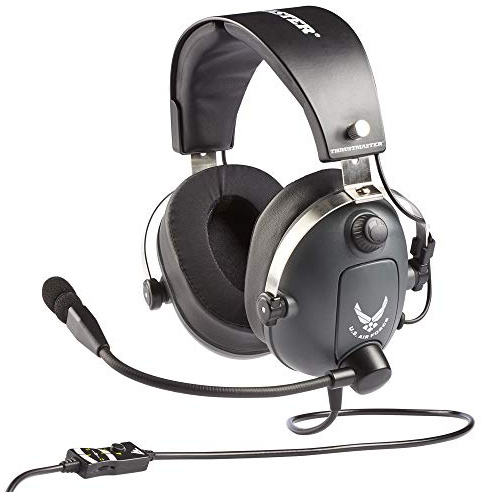 Thrustmaster T.Flight US Air Force Edition DTS Casque de jeu - Audio haute fidélité avec casque DTS