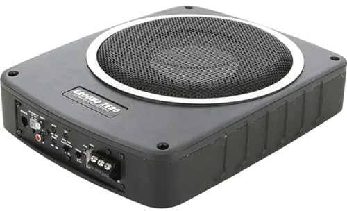 Ground Zero I 25 cm Flacher Aktiv-Subwoofer I GZCS SW-1000A