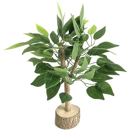 Árbol de higuera de Bengala simulado, decoración de mesa con árbol de higuera de Bengala, decoraciones verdes creativas, árbol de higuera de Bengala artificial, planta verde falsa, ramas de ficus, pla