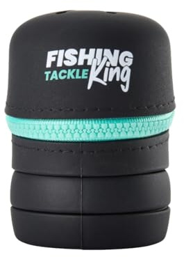Fishing-King Tackle Mülleimer | Faltbarer Mülleimer fürs Angeln aus Silikon | Perfekt für Schnurreste, Verpackungen, Angelmüll
