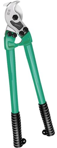 Cortadores de cables de acero,Cortador de cables de alta resistencia - Alicates Pelacables Ergonómicos,Cortador de cables preciso, cortadores de cables eléctricos de alta resistencia para uso industri