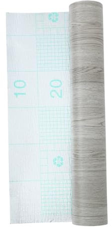 HOMSFOU Revêtement De Sol Autocollant Pvc Solide Adhésif Épais 0,6m x 3m x 1,5mm Antidérapant Auto-adhésif Pour Bureaux, Supermarchés Et Espaces Publics