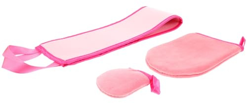 Vaguelly Guanto Applicatore per Autoabbronzante Applicatori Posteriore Lozione per Uso Donna Lavabile Riutilizzabile Distribuzione Uniforme