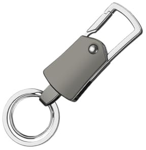 Toddmomy Porte Clés Métal Créatif avec Décapsuleur et Lampe LED Intégrée Porte Cles et Portable Anneau Trousseau Pratique pour Clés Original pour et Famille