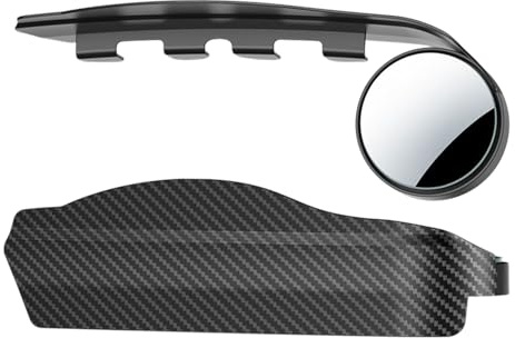 Specchietto cieco – Specchietto retrovisore per auto | 2 in 1 resistente ai raggi UV rotondo angolo morto specchio per esterni e uso quotidiano, fuoristrada, roulotte