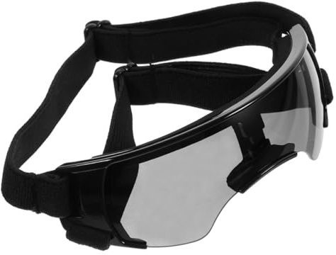 Outanaya Hundebrille Anti UV Winddicht mit Verstellbaren Riemen und Weichem Schwamm Polster Hundeschutzbrille für Mittelgroße bis Große Hunde UV Schutz Sonnenbrille für Outdoor Fahren und