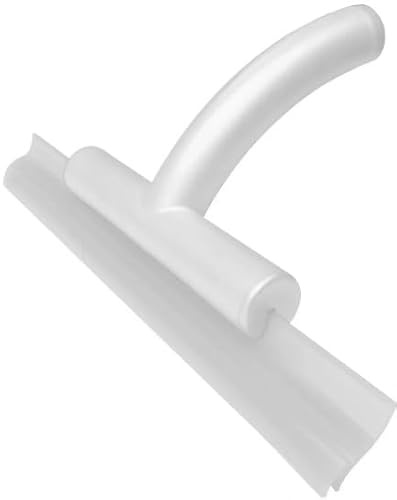 Cleret 12 iDO Pearl Shower Squeegee with Dual Edge Replaceable Pearl Cleaning Blade Pearlized Handle & Blade