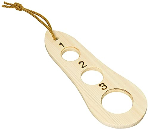 Ichihara Woodworking 4971421113227 Pasta Measure Wooden Spaghetti Measuring Device