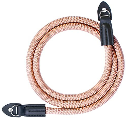 VKO Kameragurt Kamera Tragegurt Nackengurt Schultergurt geeignet für DSLR SLR oder spiegellosen Kameras(Kaffee)