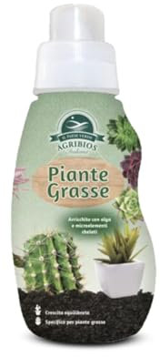 Il Paese Verde - Concime Piante Grasse 330ml - Concime Liquido Organico Minerale Arricchito con Alga e Microelementi Chelati Pronti per Essere Assimilati dalle Piante