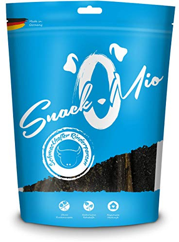 SnackOMio – Premium Hundesnack – schmackhafter Rinderpansen, getreidefrei, 1er Pack (1 x 350g)