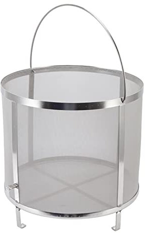 Haofy Hopfenspinne, Brau-Hopfensieb mit Ständer Edelstahl-Bier-Hopfenfilter für Selbstgemachten Bierwein