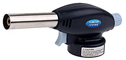 Soplete de Cocina Antorcha de Cocina (Gas No Incluido) Llama Ajustable Profesional Antorcha Butano Encendedor Culinario para barbacóa Brulée Crema Cámping