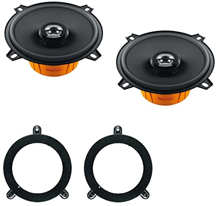 Superauto hi-fi dcx 130 dcx130.3 Kit 2 casse coassiali Altoparlanti 13 cm + supporti casse compatibile con CLASSE C (W203) 2001>2007 predisposizione posteriore
