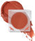 Boobeen Colorete en crema para mejillas Paleta de un solo color de colorete, Bálsamo de colorete prensado multiusos para maquillaje facial, colorete en crema natural ultra pigmentado, acabado radiante