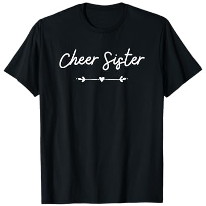 Cheer Sister Cheerleading T-Shirt