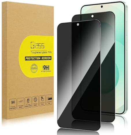 Lokyoo 2 Pack Privacy Screen Protector for Samsung Galaxy S25 Plus/ S25+