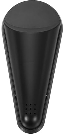 sourcing map Supporto magnetico per forbici, supporto per forbici da cucina con fori di drenaggio ad assorbimento magnetico, forbici staccabili per organizzazione cucina frigorifero, nero