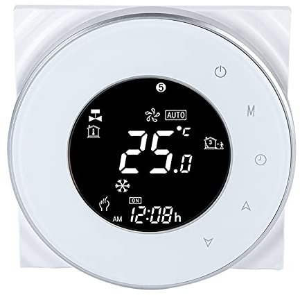 Termostato Touchscreen LCD di Riscaldamento a Pavimento Elettrico Jurupi con Controllore di Temperatura WiFi