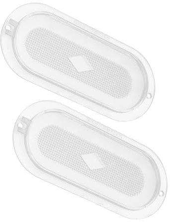 Gadpiparty Range Hood Lamp Covers and Light Lens Protectors Universal Replacement Parts for Kitchen Cooker Hood Lighting Accessories for Home and Restaurant Use