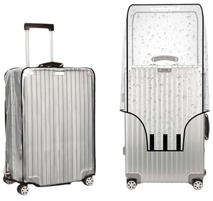 ZHYUAN 2 st 28 tum PVC resväska skydd vattentät, PVC resväska skydd, skyddande fodral PVC, resväska skyddande fodral PVC, resväska skyddande fodral PVC, bagageskydd PVC, bagageskydd transparent PVC