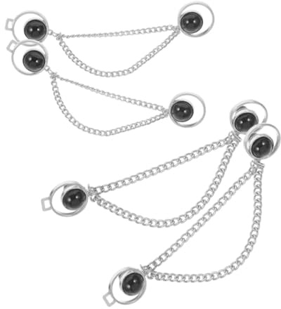 Holibanna 4 Pezzi Tenditori per Jeans Regolabili e Resistenti Fibbia Invisibile per per Troppo Larghi Accessorio e Chic per Ogni Outfit