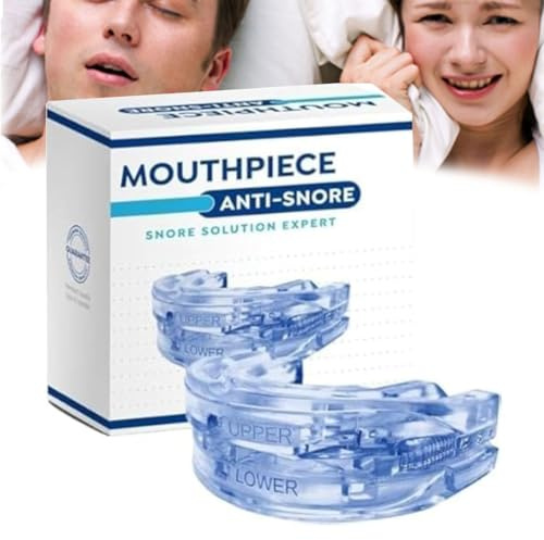 Sofela Airflow Dispositivo Antironquidos Potente Y Eficaz Contra Los Ronquidos Apnea Del Sueño Antironquidos Dentales Ajustable Respiración Cómoda Y Mejorada(Blue1)