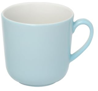 Dibbern Solid Color - Becher mit Henkel GROSS 0,45 l - eisblau NEU