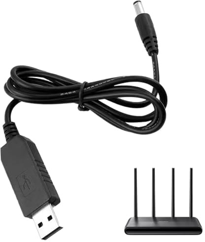 Cavo elevatore USB – Cavo convertitore di tensione 1 m, adattatore 5 V 12 V | di uscita stabile fornitura di energia ampia compatibilità dei dispositivi facile installazione costruzione