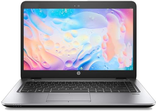 HP Elitebook 840 G3 Computer portatile, Intel Core i5-6300U, 14 (1366x768), 16GB di RAM, SSD da 512 GB, tastiera QWERTY americana, Webcam, Windows 11 Pro (ricondizionato)