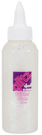 Glitz It Glitter Glue 120 ml, Irisierendes