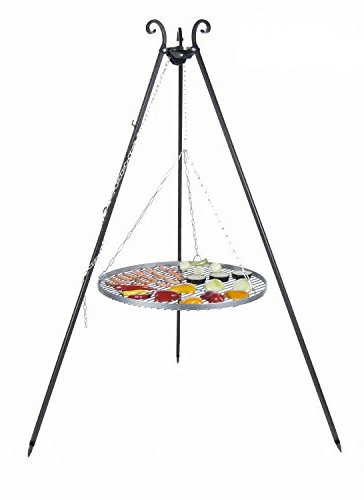 Farmcook Grill Basculante Tre Gambe con 70cm Acciaio - ruggine