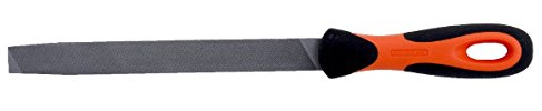 Bahco 1-143-12-1-2 Cut-1 Mill File with 2 Flat Edges, Multi-Colour, 300 x 30 x 5.0 mm