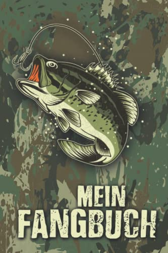 Mein Fangbuch: Ausfüllbuch für Angler zum eintragen und ankreuzen | Logbuch für Angler | Angelbuch zum dokumentieren | Angeltagebuch zum angeln von ... Zander, Barsch, Karpfen, Forelle & Hering