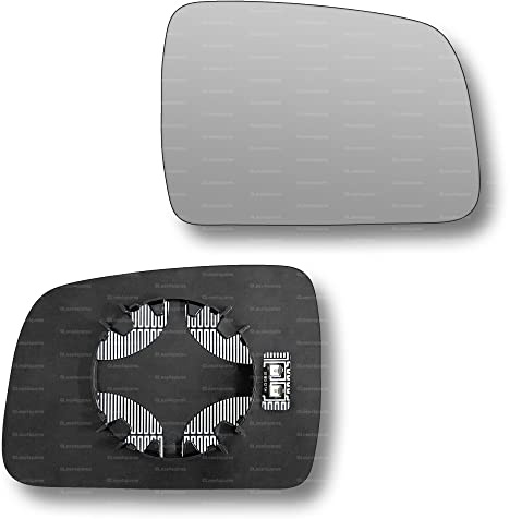 Less4spares Replacement Wing Mirror Glass Right Compatible with Land Rover Range Rover 2010-2012 CLIP-ON Driver Off side Heated Convex