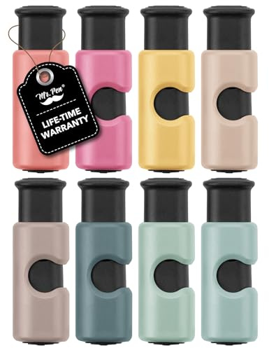 Mr. Pen- Squeeze and Lock Bread Bag Clips, 6 cm, 8 Pack, Multicolor Squeeze Lock Clips, Reusable Bag Closures for Bread, Snacks, Coffee, Food Storage, Fits Thick and Thin Bags