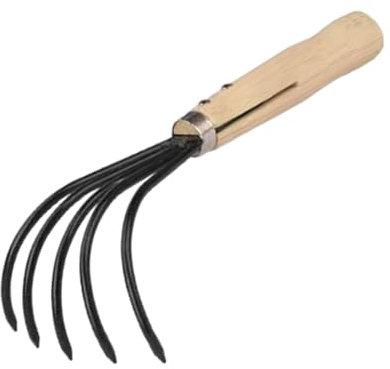 lyanny Unkrauthacke,Gartenhacke - Gartenhacke und Grubber - Gartenrechenwerkzeuge, Gartenhacke-Handwerkzeug, kleine Rasenhacke zum Jäten, Bodenlockern, Bepflanzen auf dem Bauernhof