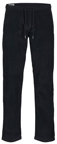 JACK & JONES Jpstkane Corduroy Jogger SN, Navy Scuro, L Uomo