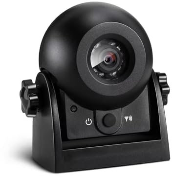 Car Backup Camera Wireless Backup Dash Cam WiFi Reversing Camera Work With Phone Magnetic Rear View Parking Camera For Cars Trailers Trucks RVs Rear View Camera