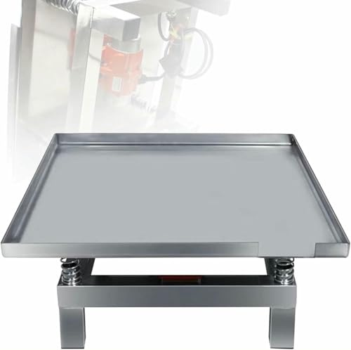 Vibrateur éLectrique pour BéTon Table vibrante à plaque plate, banc d'essai pour éliminer les bulles et secouer le précipité