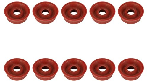 NVOQILIN 10 Stück Silikondichtungen für Kaffeemaschine Hochtemperaturbeständige Ringe Ersatzdichtungen für Espressomaschine