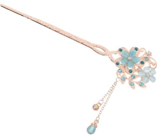 Uonlytech Bacchette per Chioma Cinesi Nappe Vintage Bastoncini per Chioma Lunghi da Donna Eleganti Stile Retrò per Acconciature Quotidiane e Costumi Tradizionali