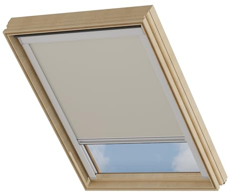 Cocoon® Tenda per finestra da tetto - Oscurante - Sabbia - Compatibile con Velux: UK10